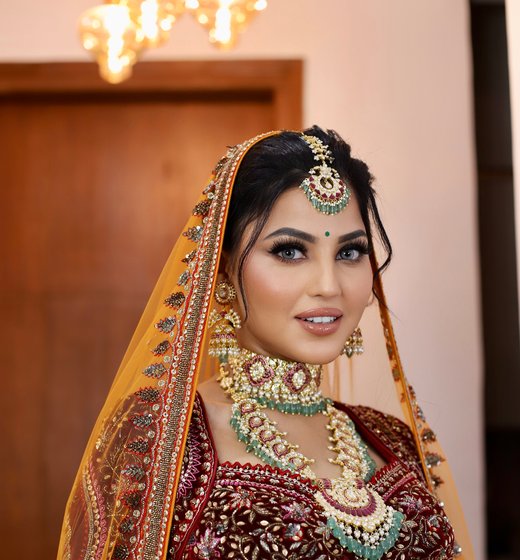 Bridal makeup by Gursewak Singh — HD bridal makeup India